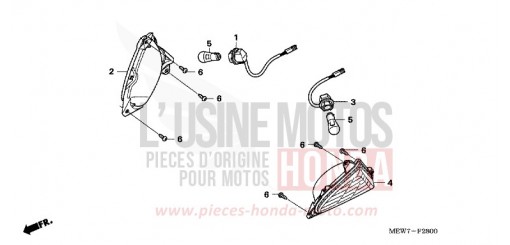 CLIGNOTANT NT700VA8 de 2008